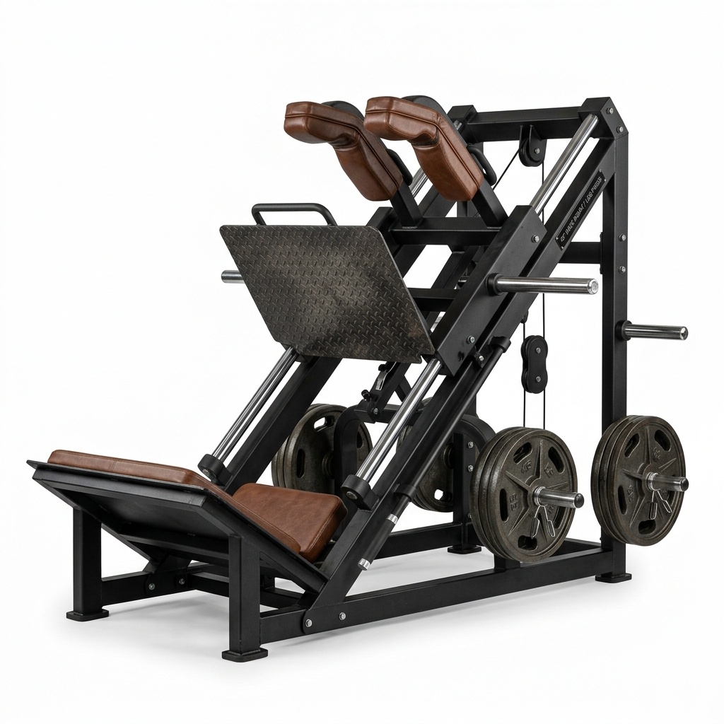 Commercial Hack Slide / Hack Squat Machine