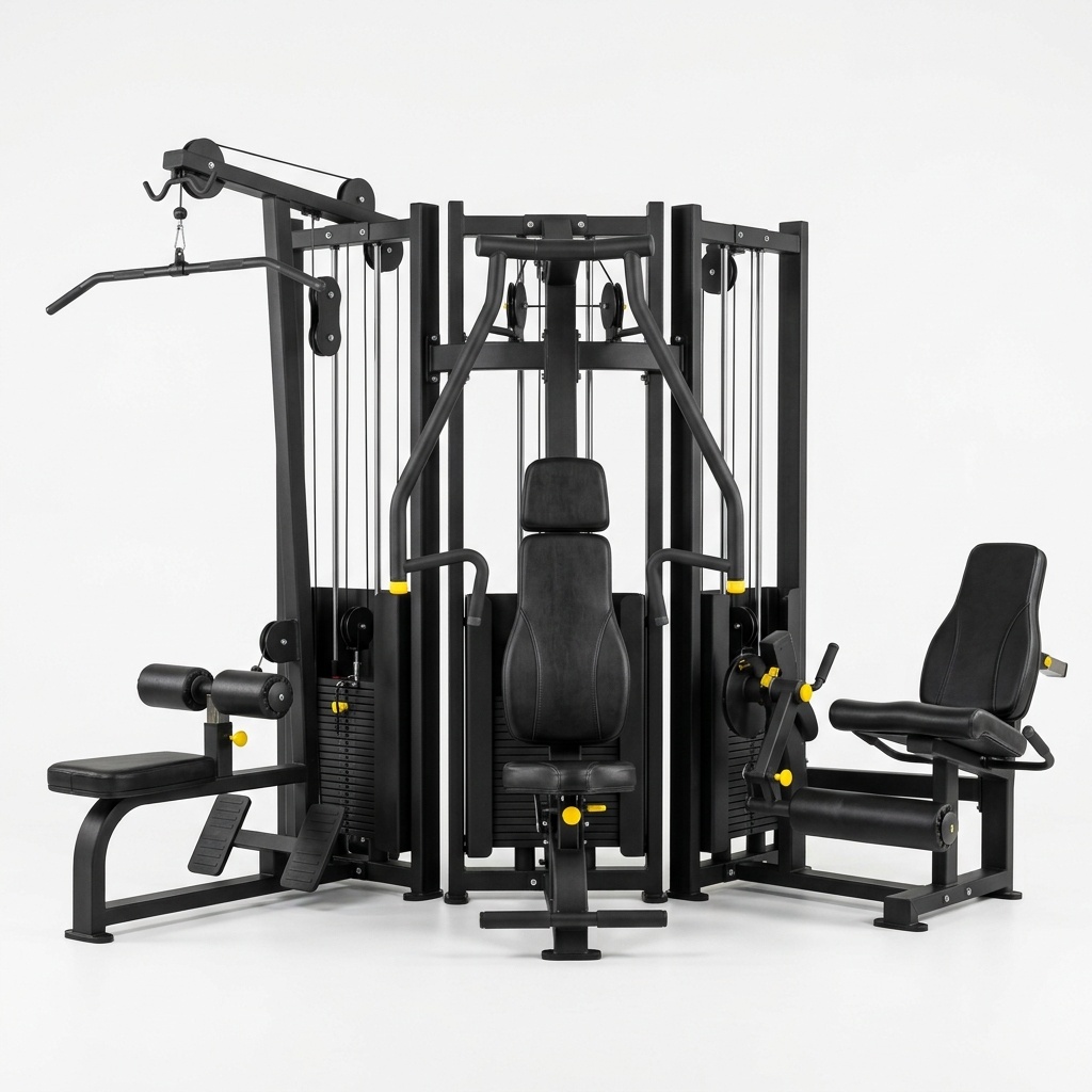 3-Stack Multi-Station Commercial Gym Machine